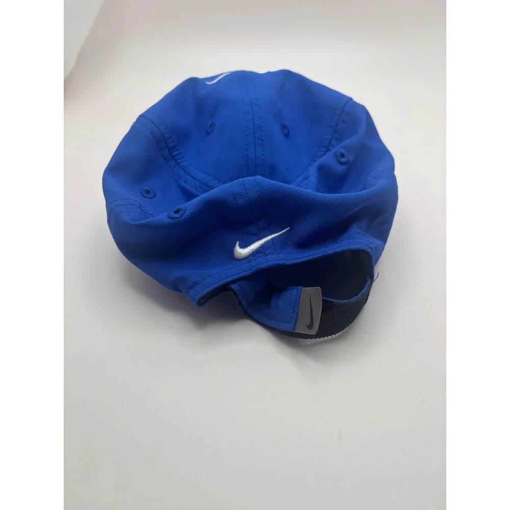 Nike Dri-FIT Child Royal Blue Adjustable Performance Swoosh Hat Cap 2748-U89